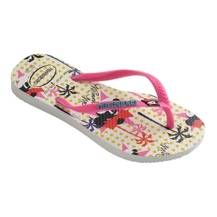 Havaianas Fille tongs en couleur Blanc - Taille 33-34