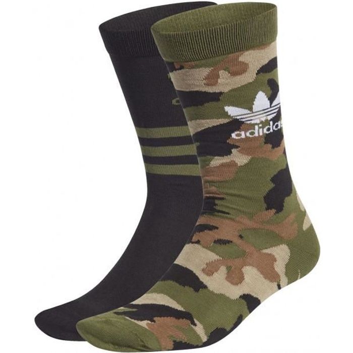 Pack 2 paires de chaussettes adidas Originals CAMO