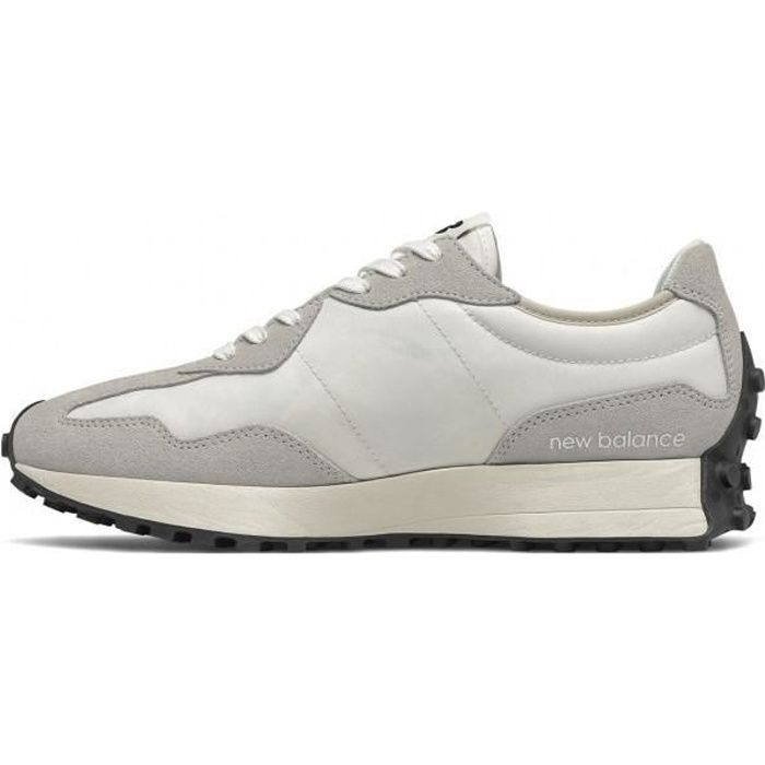 Basket New Balance 327 - Homme - Gris - Nylon et cuir suède - Lacets - Semelle en caoutchouc