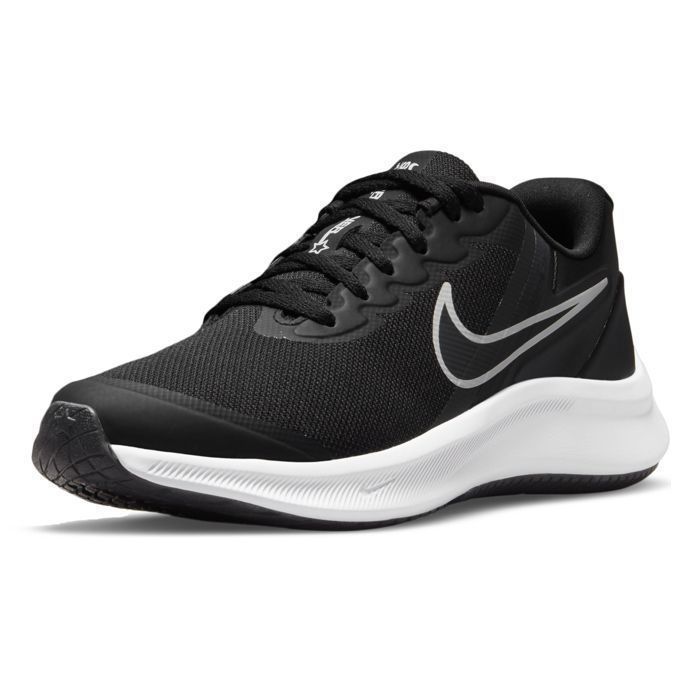 Chaussure de running Nike Star Runner 3 DA2776-003 Noir pour Enfant plus âgé