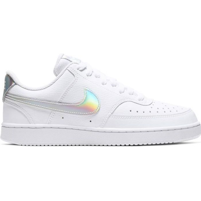 Basket-ball - Nike - Court Vision Low CW5596-100 - Femme - Synthétique - Blanc