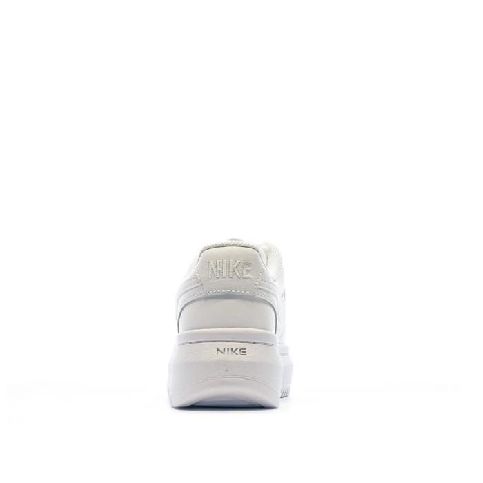 Baskets - NIKE - Court Vision Alta - Blanc - Lacets - Talon Plat - Marjane Mall - Image 3