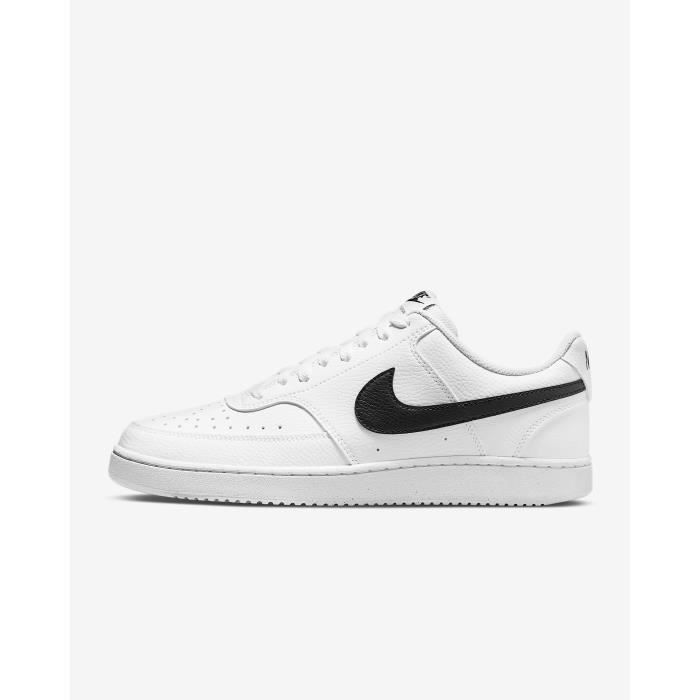 Chaussures Homme - NIKE - COURT VISION LO - Blanc / Noir