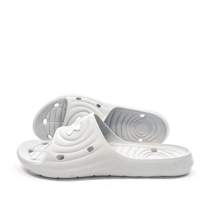 Sandale Homme - Under Armour UA M LOCKER IV - Gris - Confortable - Tendance - Logo Under Armour