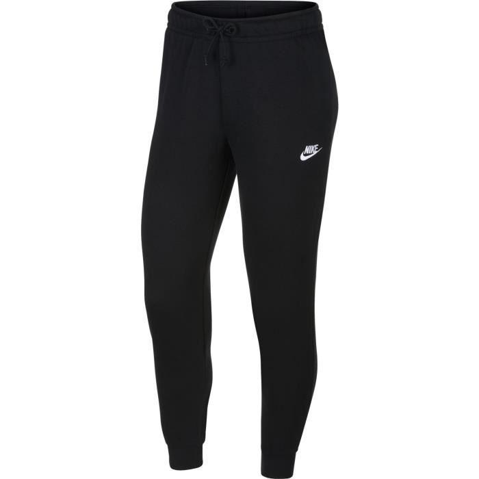 Pantalon de Fitness - Nike - Sportswear Essential - Noir - 80% Coton - Confortable