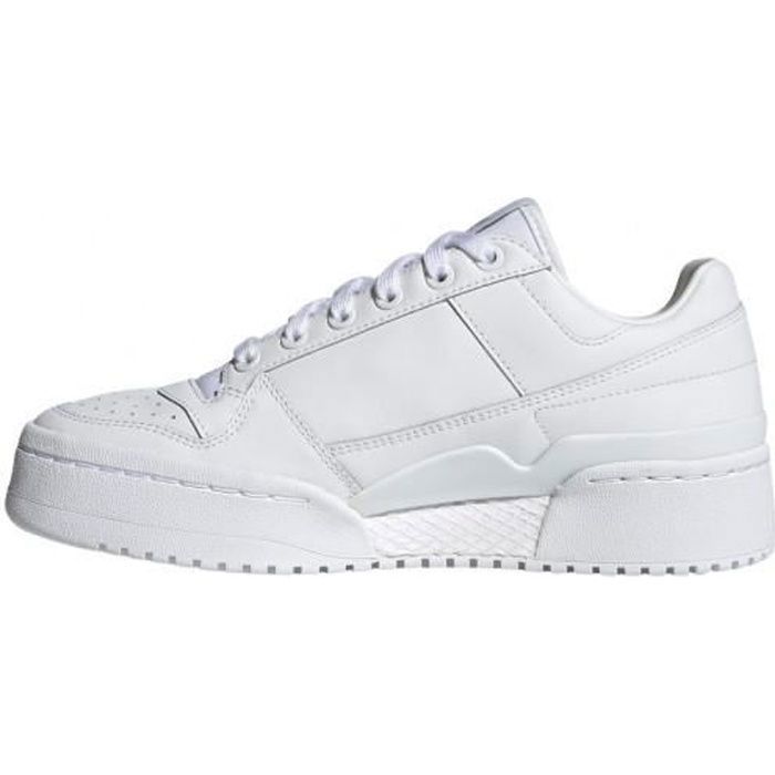 Basket adidas Originals W FORUM BOLD - ADIDAS ORIGINALS - Blanc - Cuir - Lacets - Adulte - Femme - Plat