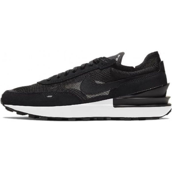 Basket-ball - Nike - AIR WAFFLE ONE - Homme - Noir - Tige en nylon et en daim