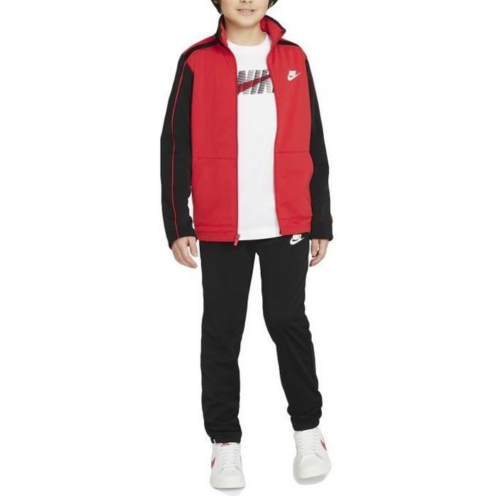 Ensemble de survêtement Nike Junior - Rouge - Garçon - Multisport - Football - Manches longues