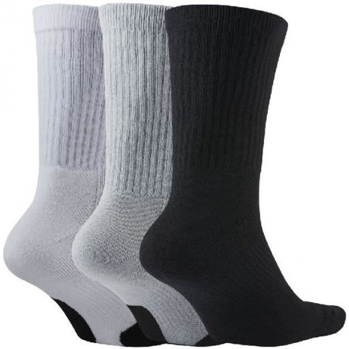 Chaussettes Nike EVERYDAY CREW - Pack 3 paires - Multicolor - Adulte - Mixte