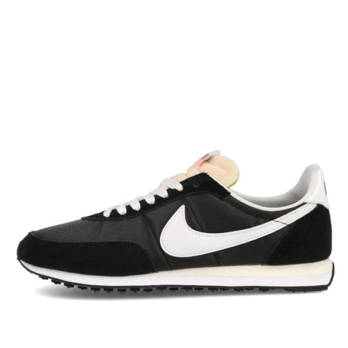 Basket Nike WAFFLE TRAINER 2 - Noir - Textile - Lacets - Adulte - Plat