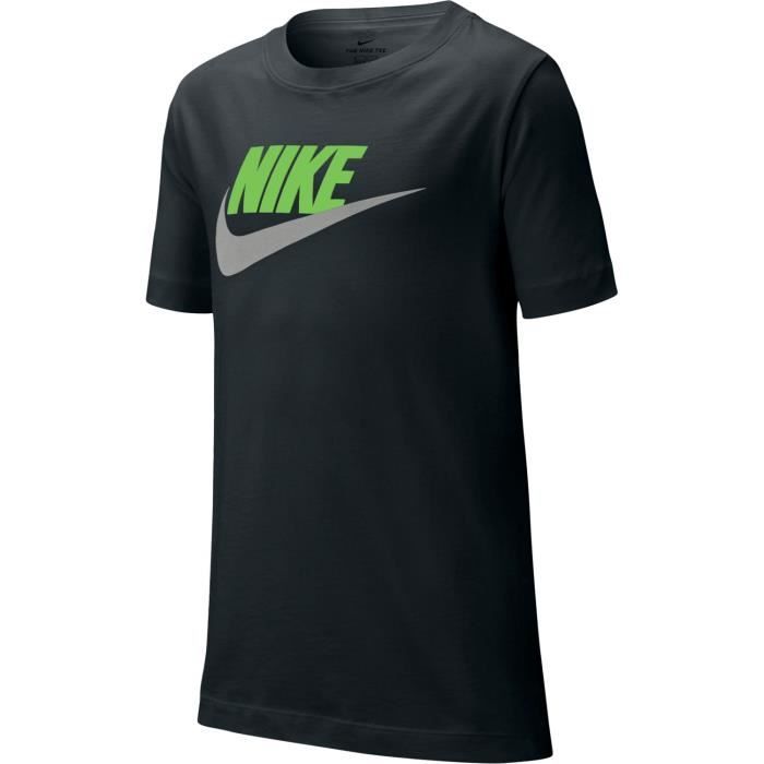 T-shirt - Nike - Sportswear - Noir - 100% coton - Manches courtes