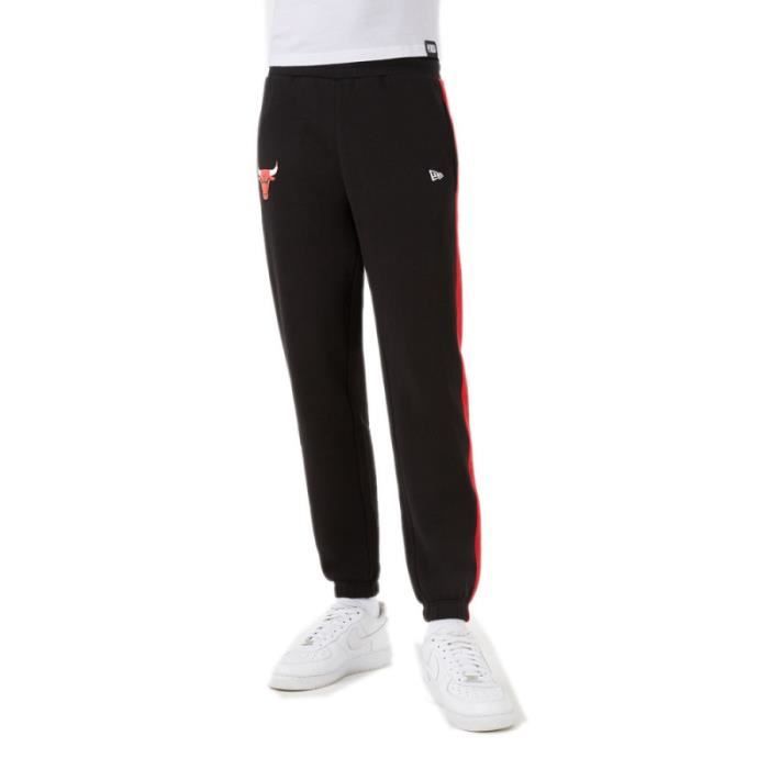 Pantalon de survêtement New Era NBA TEAM LOGO CHIBUL    - Réf. 12869837. Couleur : Noir, Rouge. Détails. - Cordon de serrage. -