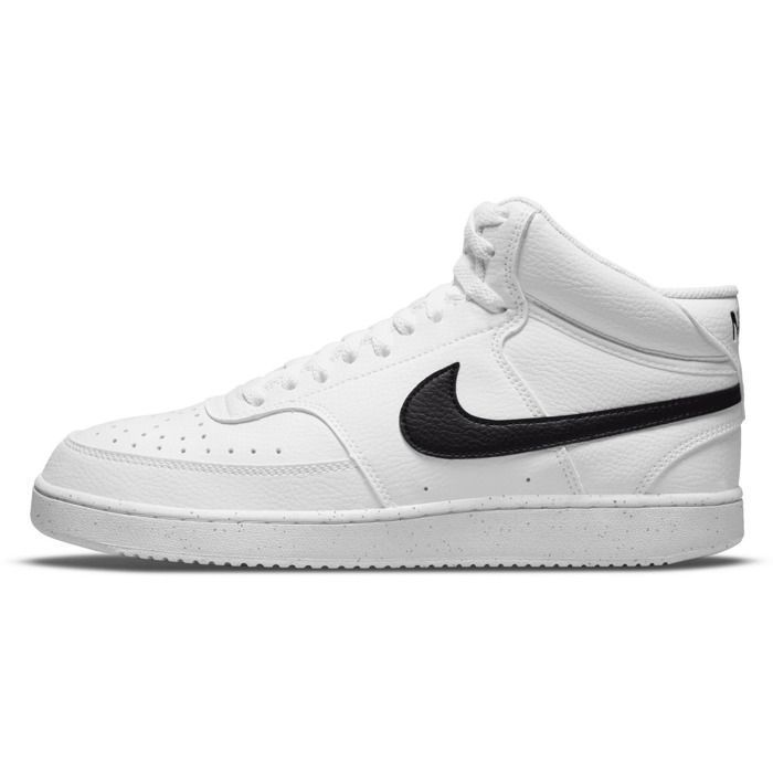 Chaussure de Basket-ball - Nike - Court Vision Mid Next Nature - Blanc - Homme - Indoor