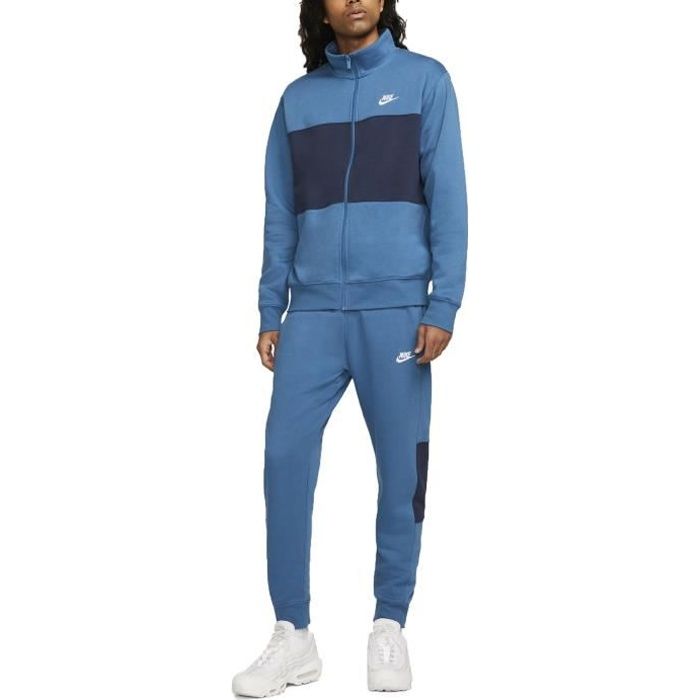 Survêtement - Nike - Sport Essentials - Bleu - Respirant - Manches longues