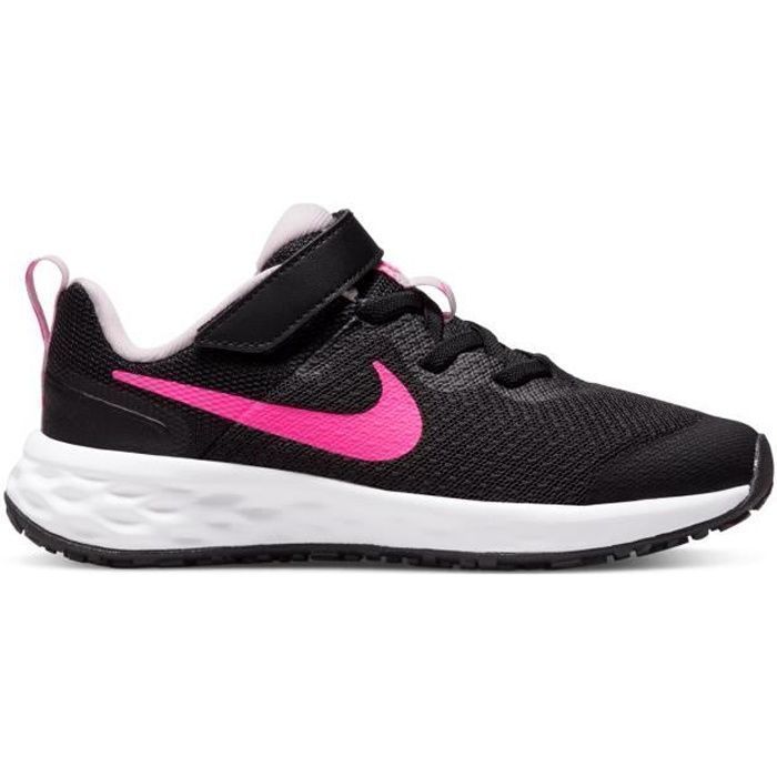 Chaussure de Course - Nike - Revolution 6 - Noir - Fille - Enfant