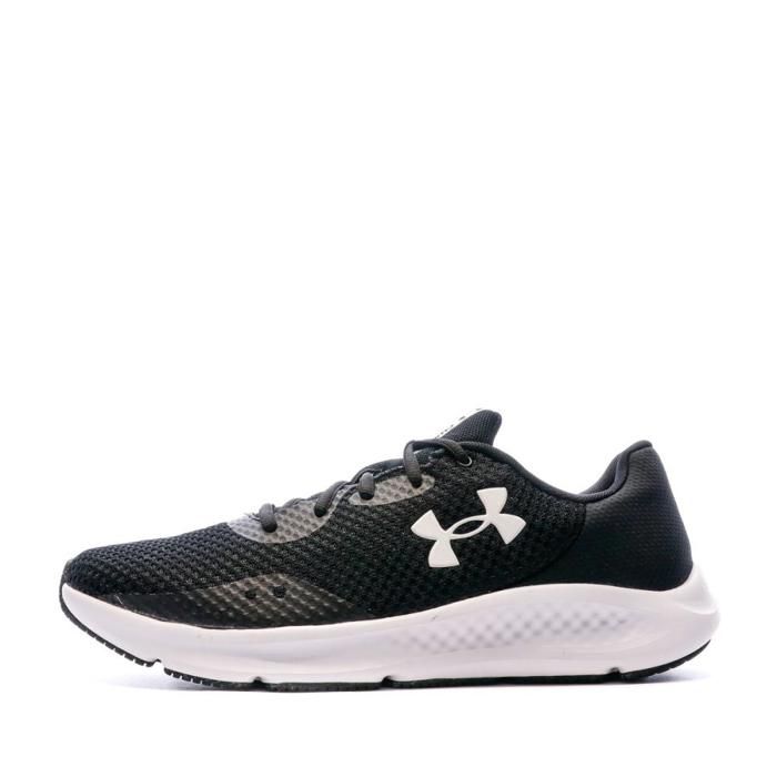 Chaussures multisport - UNDER ARMOUR - Charged Pursuit 3 - Mesh respirant - Amorti performant - Homme - Noir