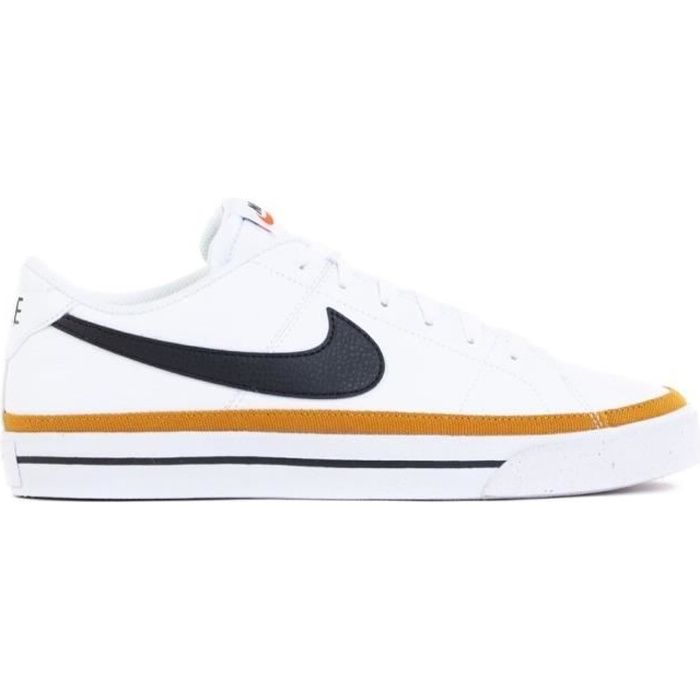 Chaussures Nike Coutr Legacy NN Blanc-Bleu marine - Homme/Adulte - Synthétique - Lacets