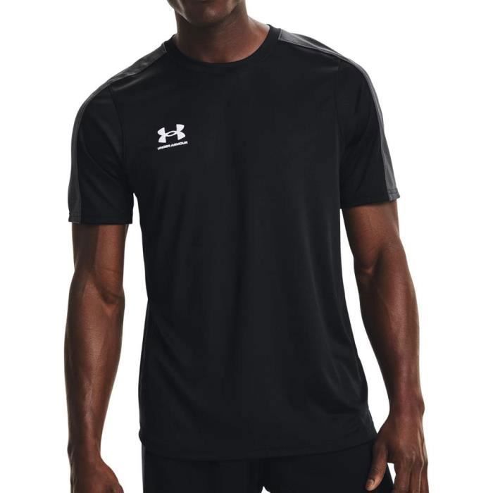 Maillot de sport Homme Under Armour Challenger - Manches courtes - Noir