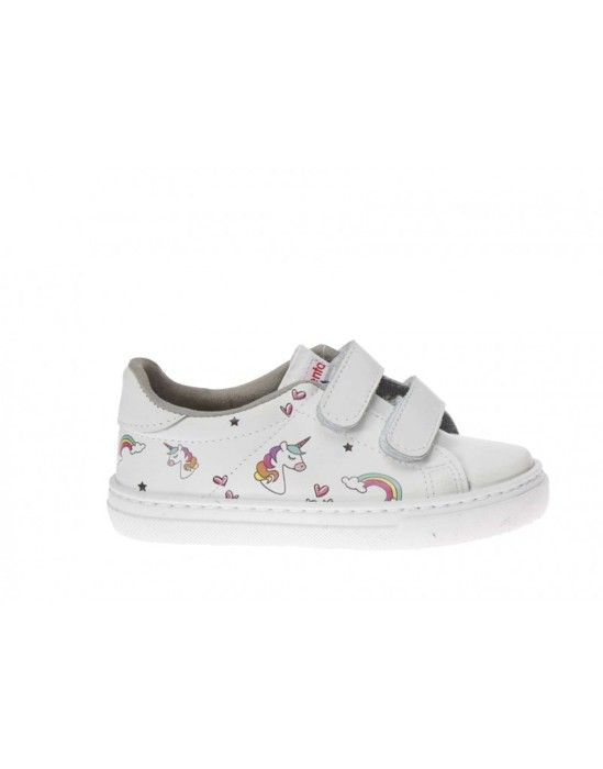 Baskets - Cienta - Deportivo Unicornius - Blanc - Scratch - Textile