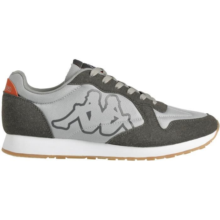 Sneakers Komaya  pour Homme - Gris foncé, rouge foncé
