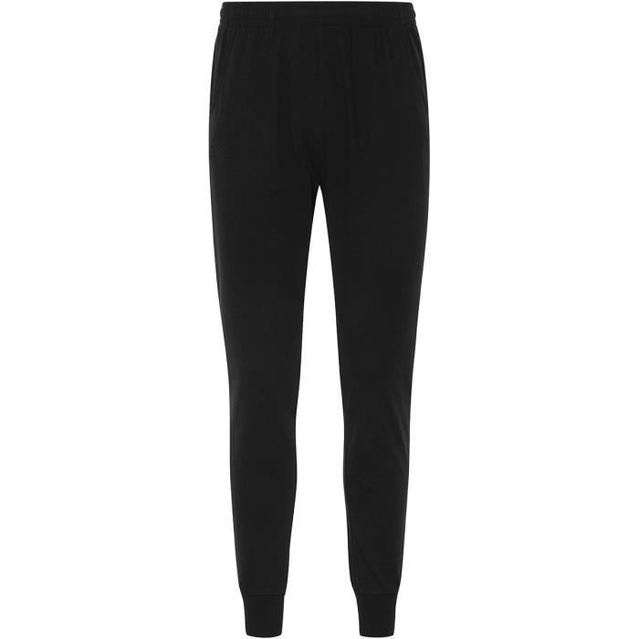 Pantalon Zippo pour Homme - Noir - Multisport - Korporate - Taille et chevilles élastiquées - Poches côtés