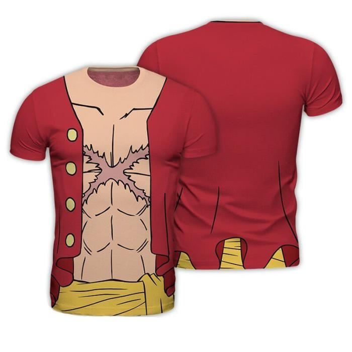 T-shirt Homme - One Piece - Luffy New World - Taille M-DIVERS