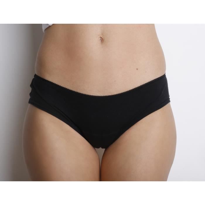 My Comfy Shorty - Culotte menstruelle - Flux abondant - Coton Bio GOTS