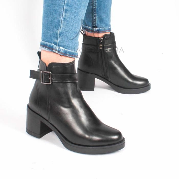 Bottines en Noir