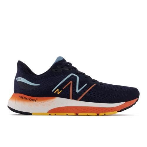 Chaussures de running de running New Balance Fresh Foam 880 V12 - black/orange - 41,5