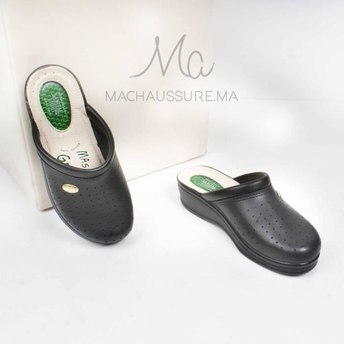 Sabot Médical - MACHAUSSURE - Belym - Noir - Confort - Élégance