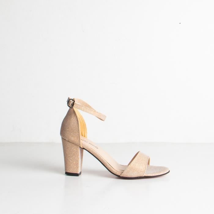 Sandales à talons - ROSE DORE