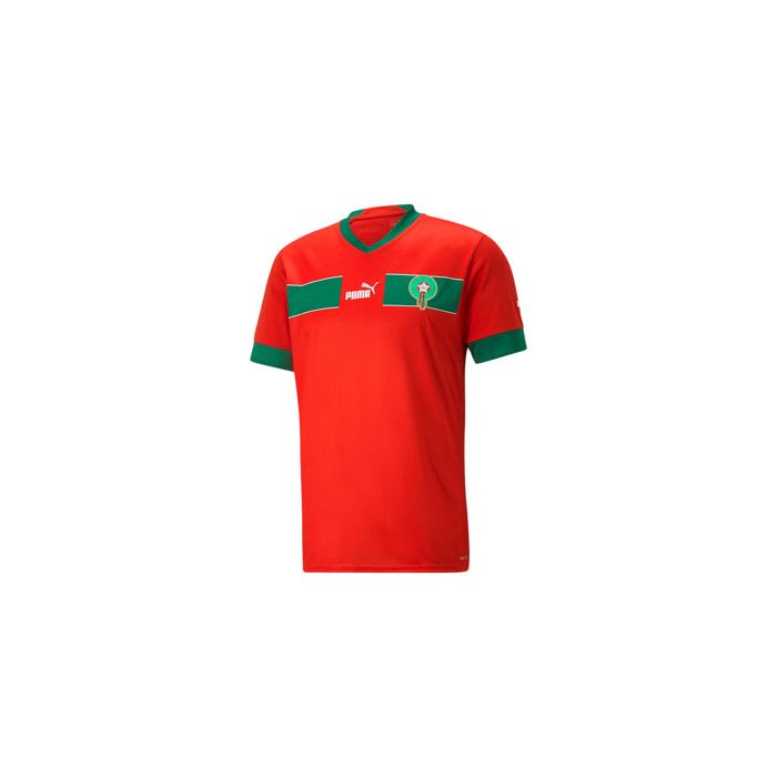 Maillot domicile Maroc 2022/23 - rouge/vert