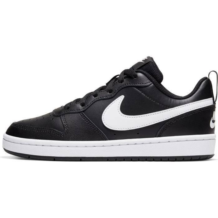 Baskets Nike Court Borough Low 2 noir / blanc enfant