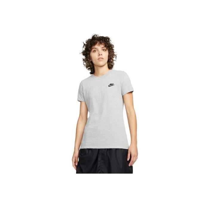 T-shirt NIKE Club W Gris - Femme/Adulte