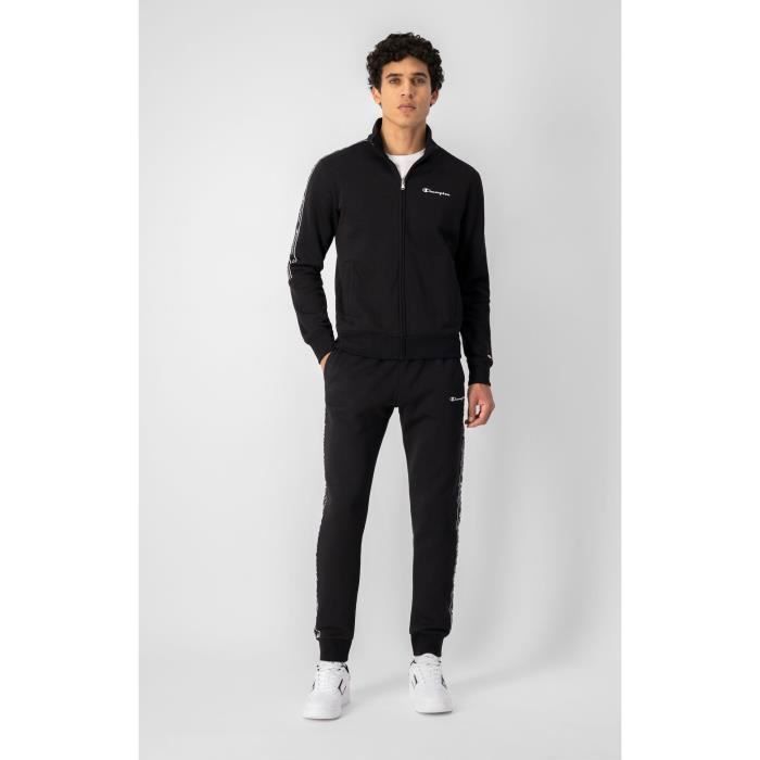 Champion Survêtement entièrement zippé, noir