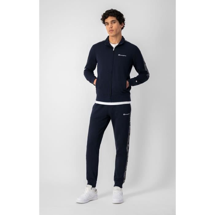 Champion Survêtement entièrement zippé, bleu marine