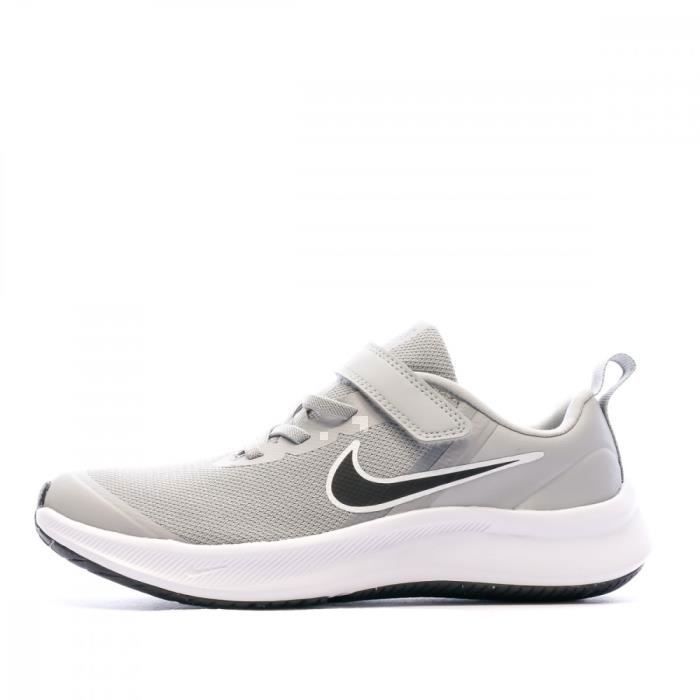 Chaussure de running enfant - Nike - Star Runner 3 - Gris - Amorti élevé - Semelle Vibram