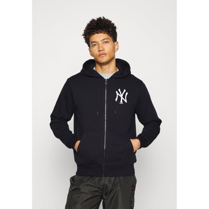 Sweat-shirt - NEW ERA - 60284766 - Homme - Couleur bleue - Capuche ajustable
