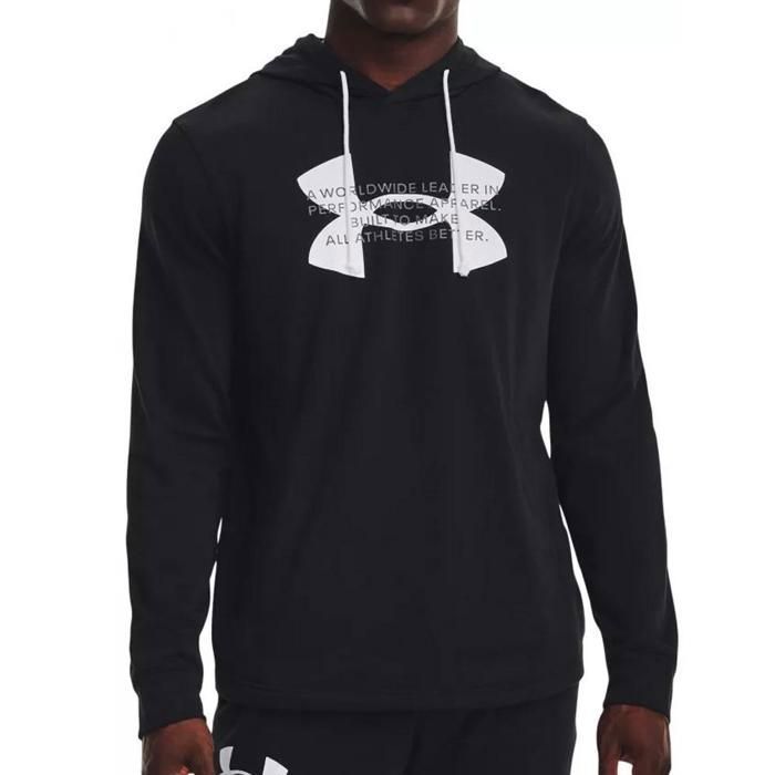 Pull - Under Armour - Rival Terry Logo - Homme - Noir