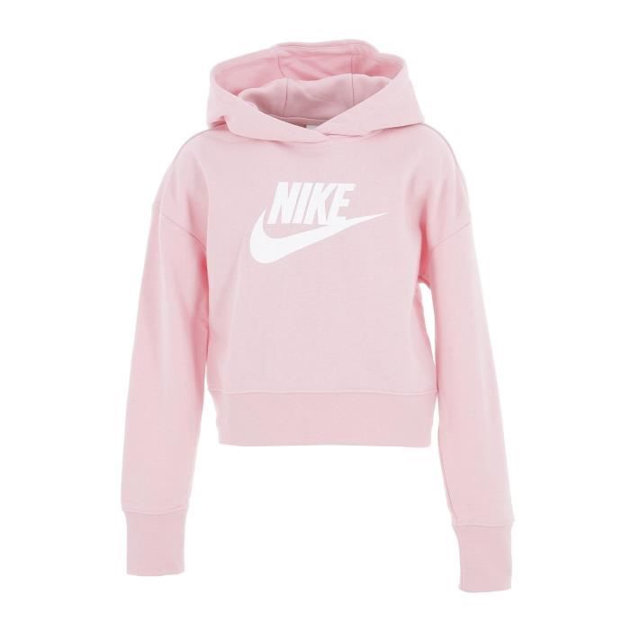 Sweat capuche hooded G nsw club ft crop hoodie hbr - Nike