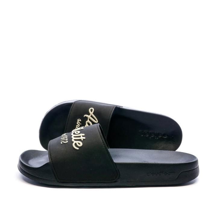Chaussures de sport - ADIDAS - Adilatte Noir - Homme/Adulte - Synthétique - Lacets - Plat