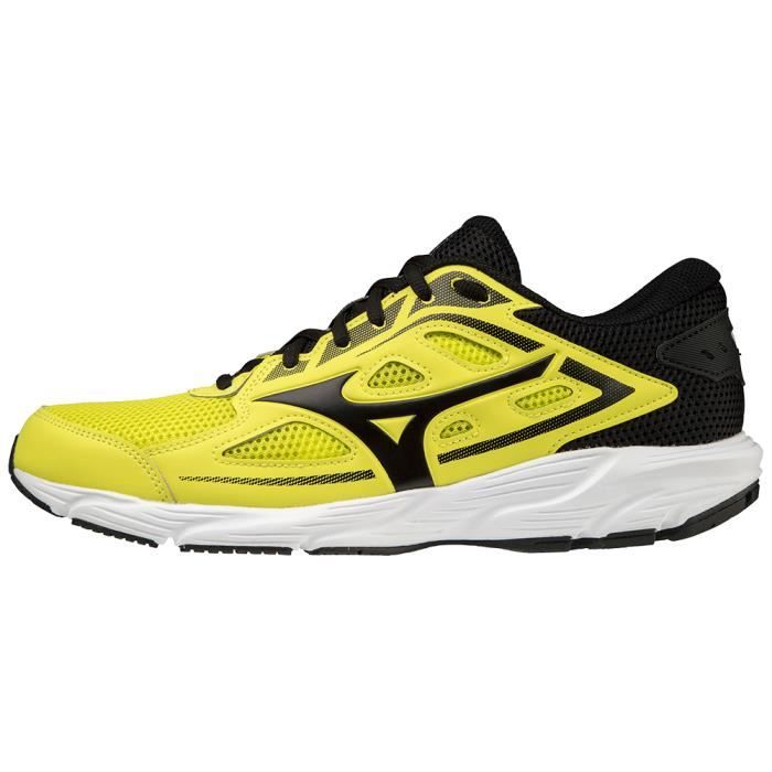 Chaussures de sport running Mizuno Spark V7 Homme Jaune