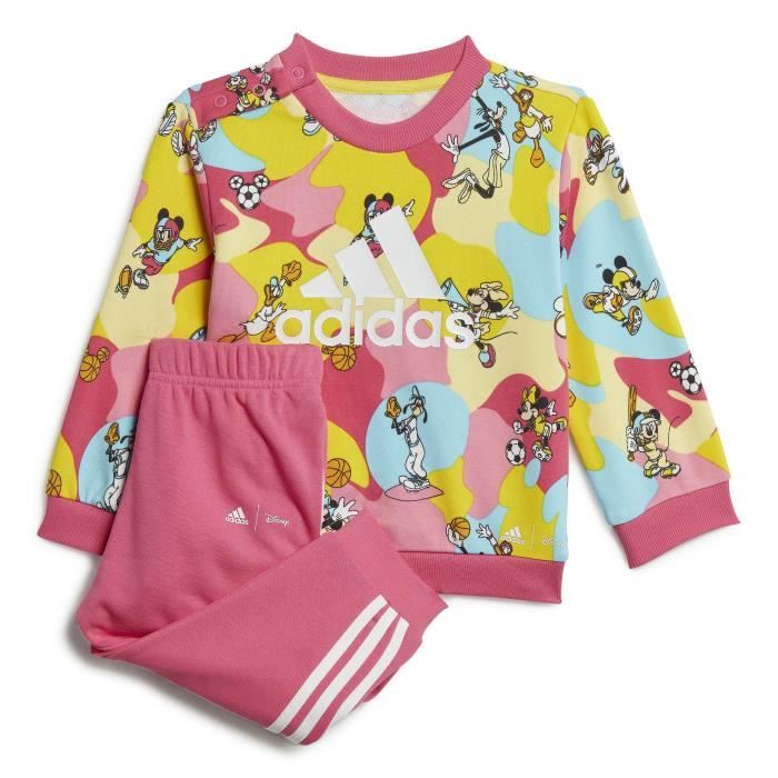 Adidas Survêtement pour Bébé et Petit enfant X Disney Mickey Mouse Rose HK6660