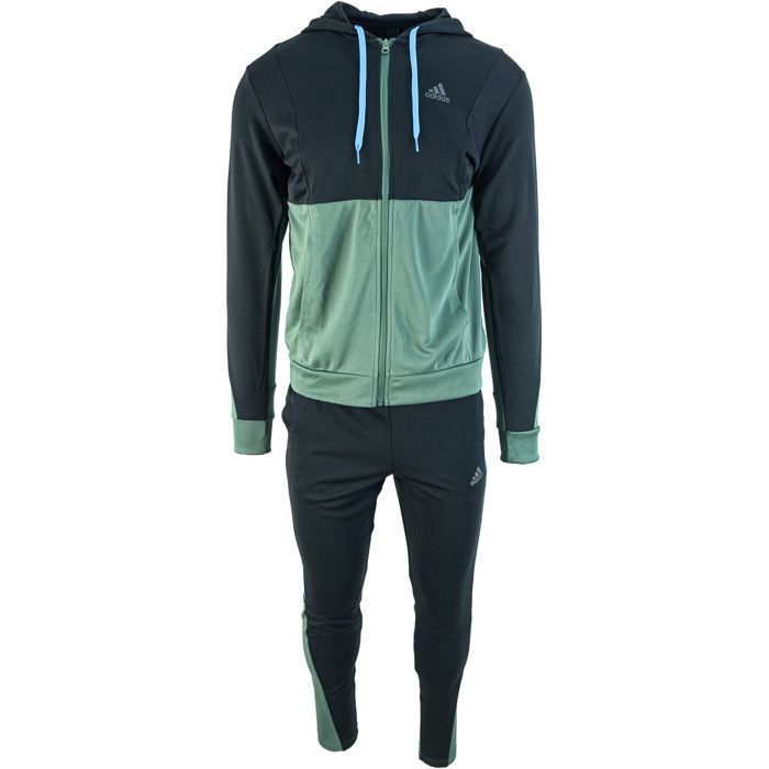 Adidas Survêtement pour Homme Ribbed Aeroready Noir HK4462