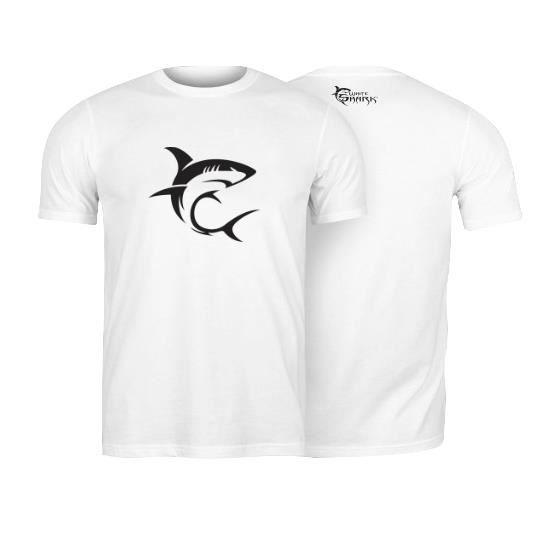 T-SHIRT Gaming WHITE SHARK Blanc