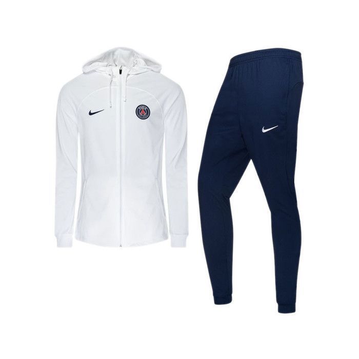 Ensemble de survêtement Nike Paris Saint-Germain Strike - Blanc - Football - Adulte - Manches longues