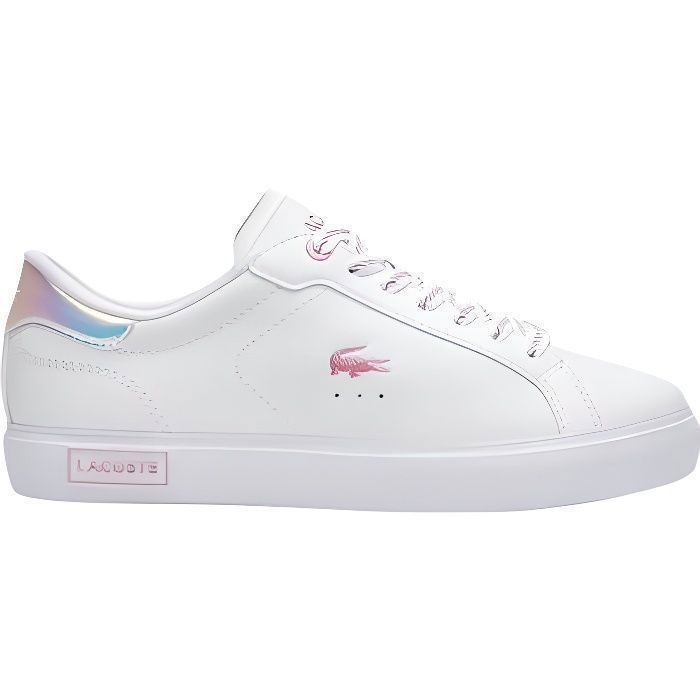 Baskets Lacoste Powercourt Blanc pour Femme