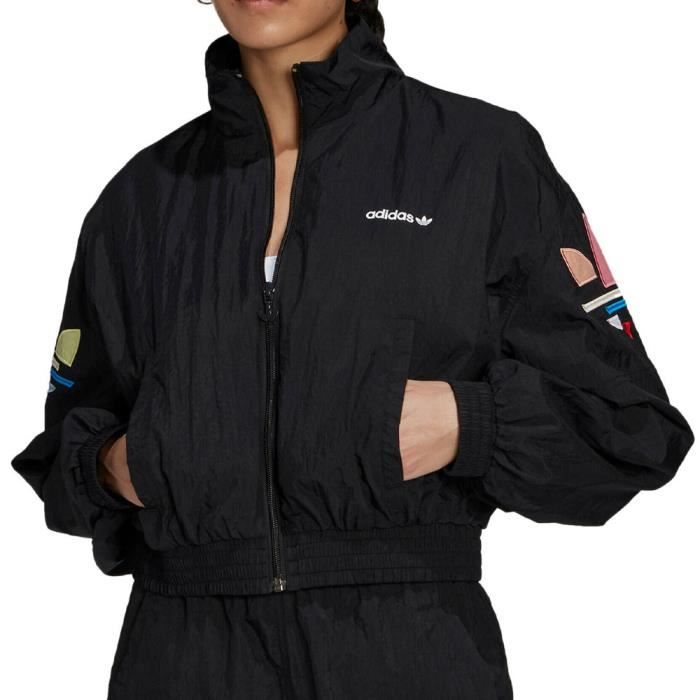 Veste Noire Femme Adidas Track Top