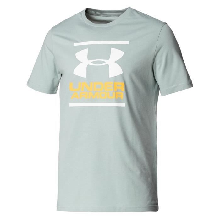 Tee-shirt - Under Armour - GL FOUNDATION SS - Homme - Gris
