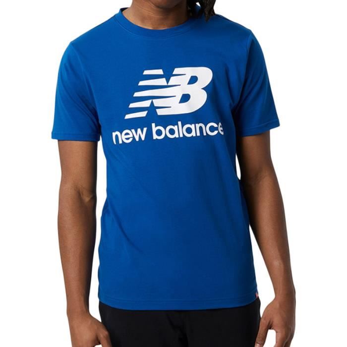 Tee-Shirt New Balance Esse Logo Bleu Homme